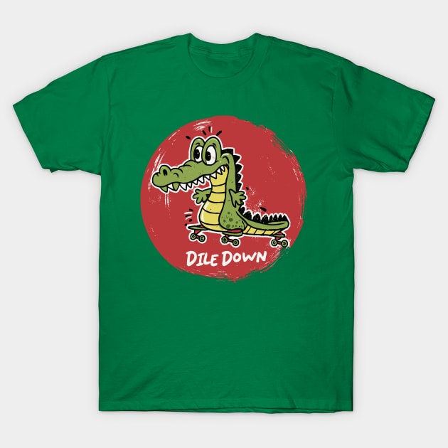 Dile Down T-Shirt by OldSchoolRetro